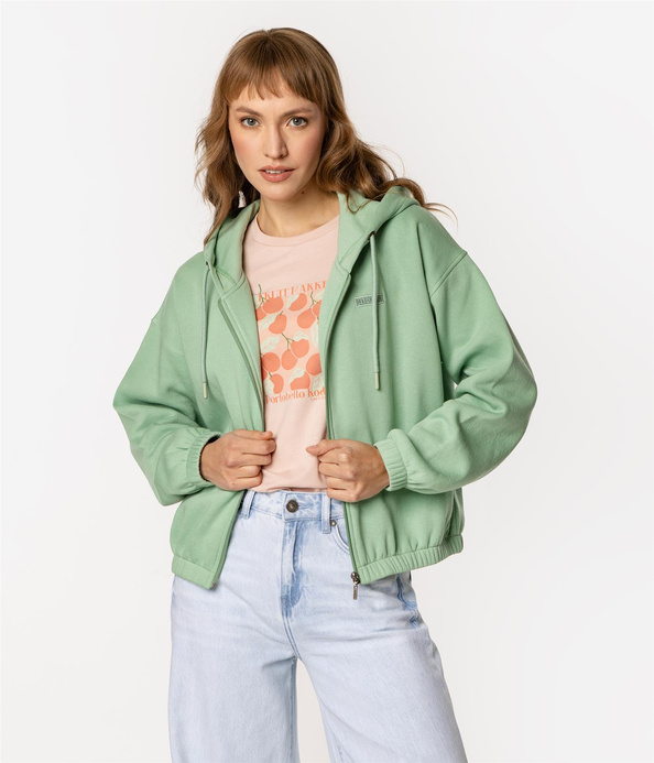 Bluza damska oversize TANYA 5606 CAMEO GREEN