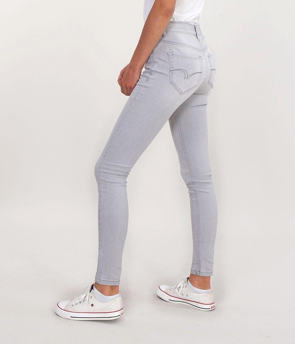 Jeansy damskie Skinny SCARLET 2096 LIGHT GREY