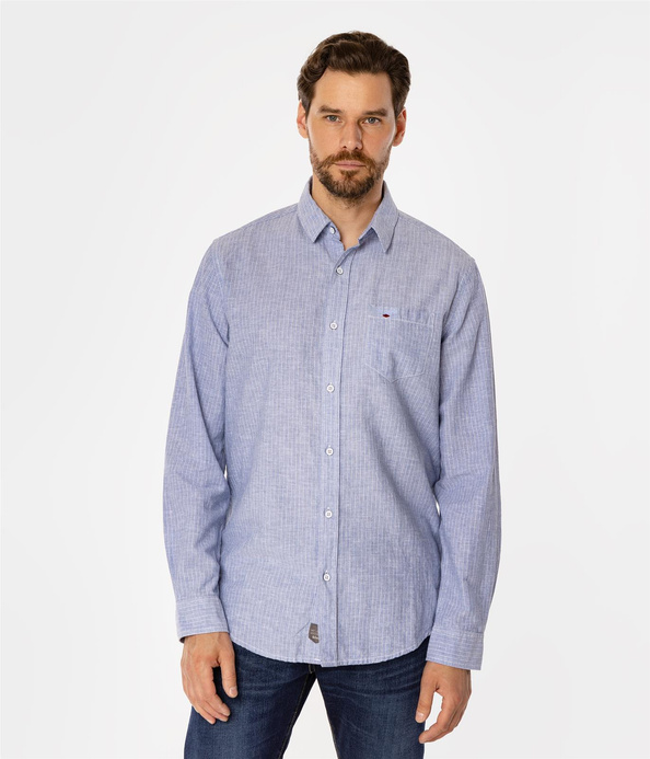 Koszula regular w paski WILL 9315 BLUE