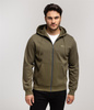 Bluza rozpinana z kapturem HUGH 5152 KHAKI