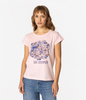 T-shirt damski z nadrukiem BOUQUET 1160 MARYS ROSE