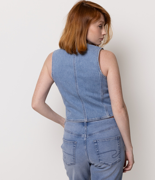 Kamizelka damska slim MABEL 3123 BRUSHED USED