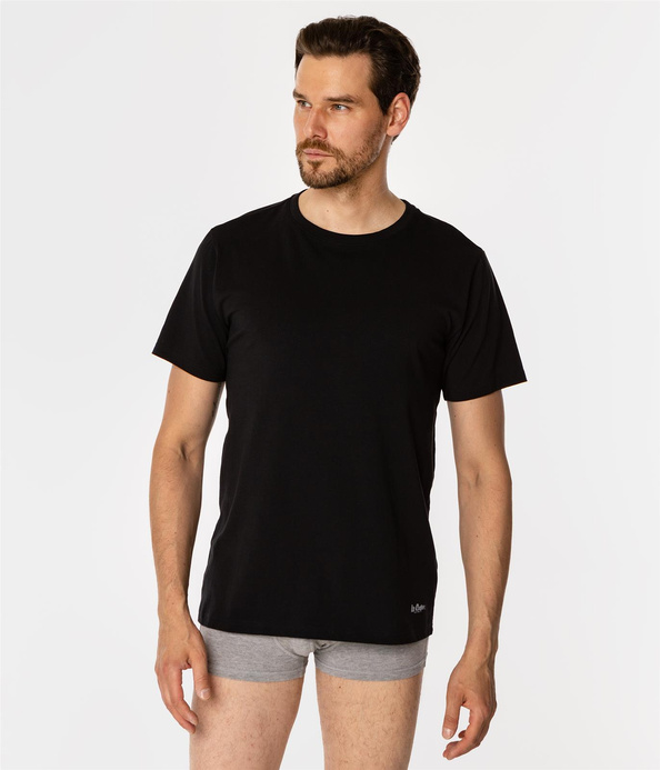 Zestaw dwóch klasycznych t-shirtów BASIC 2024 BLACK WHITE