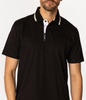 Koszulka polo męska RONNIE 4100 BLACK
