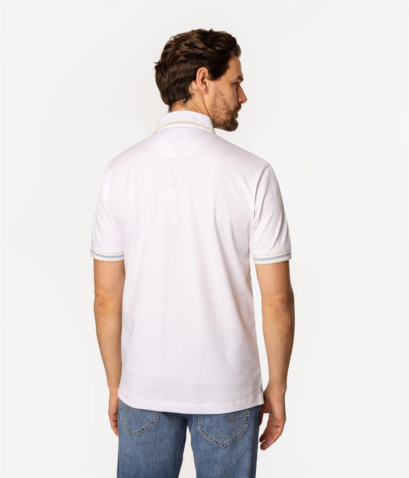 Koszulka polo męska TOR 5001 WHITE