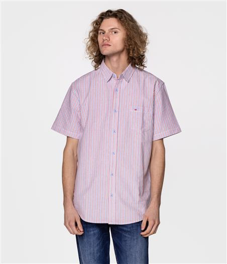 Koszula regular w paski WILL2 9133 RED