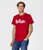 T-shirt z nadrukiem SCRIPT5 2405 RED