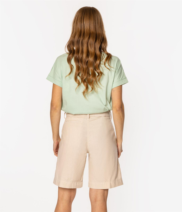 Bermudy damskie regular LINDA 3600 ANCIENT SCROLL