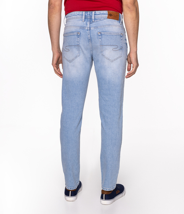 Jeansy męskie slim HUNTER 3004 LIGHT USED