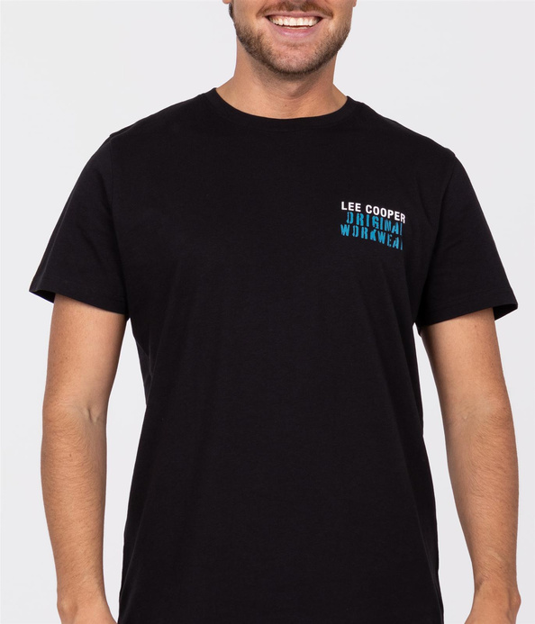 T-shirt z nadrukiem BRAND CARRIER6 2310 BLACK