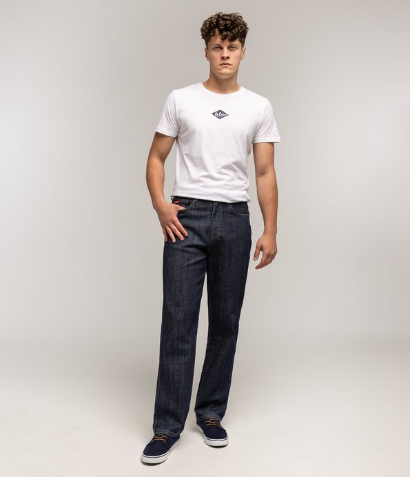 Jeansy męskie relaxed baggy BENITO 3215 RINSED