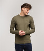 Sweter z bawełny organicznej BILL ORGANIC KHAKI