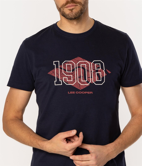 T-shirt męski DIAMOND4 1160 NAVY BLAZER