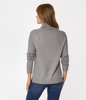 Golf damski z wiskozą MAYA 5050 GREY MELANGE