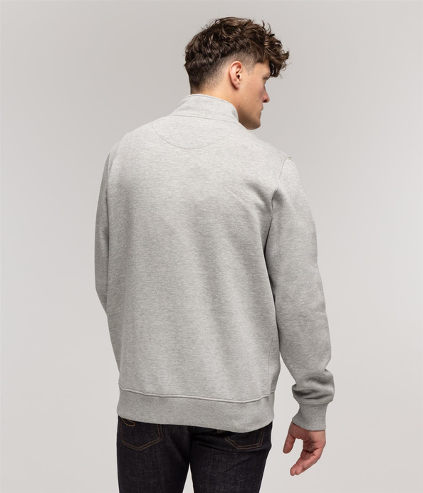 Bluza rozpinana ze stójką HOWARD 5162 GREY MELANGE