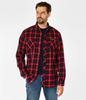 Koszula regular w kratę WESLEY 9333 RED
