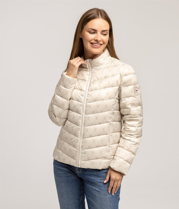 Puchowa kurtka ALIA 9010 BEIGE
