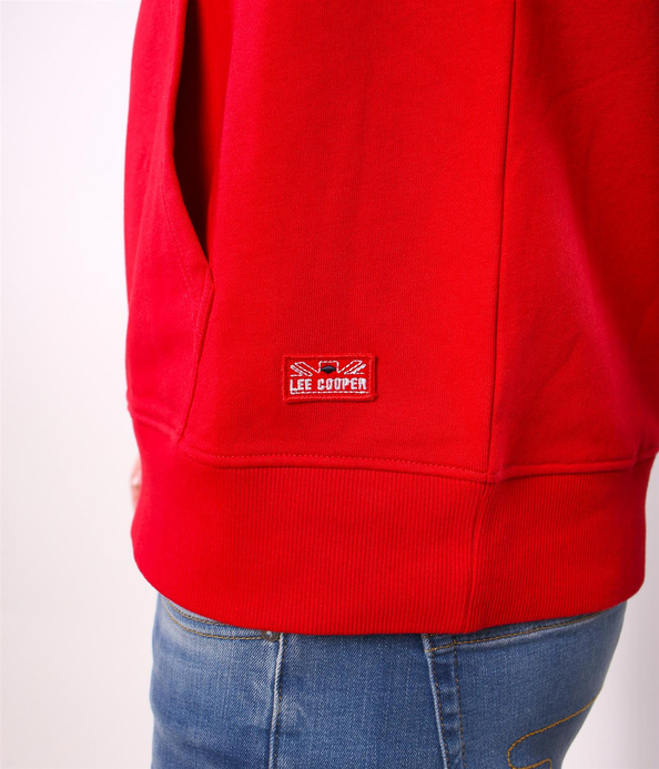 Bluza męska z kapturem BEFF 2570 RED