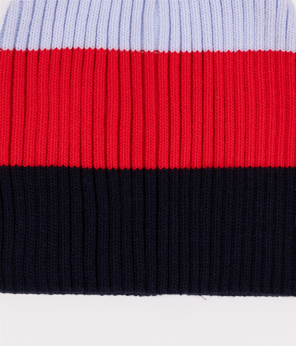 Czapka męska w bloki kolorów ENZO 2021 STRIPE