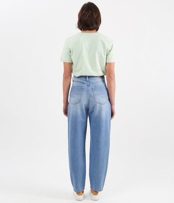 Jeansy damskie mom jeans BERRY 2712 BRUSHED USED