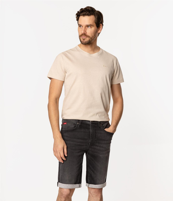 Bermudy męskie regular JOG 5300 DARK GREY