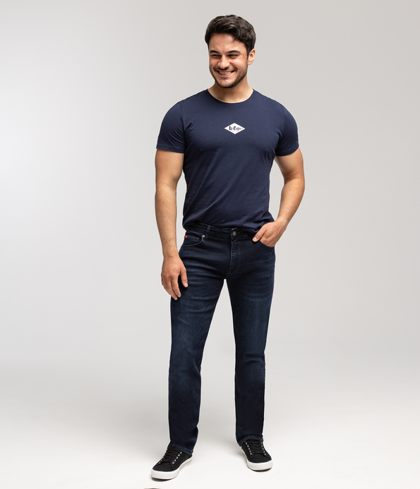 Jeansy męskie regular MARCUS 1386 DARK USED