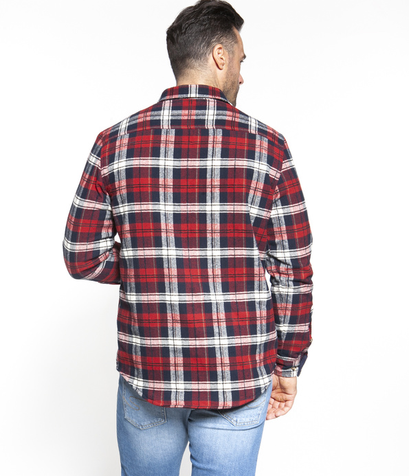 Koszula comfort z długim rękawem JACOB 7029 RED