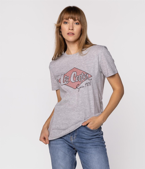 T-shirt unisex BRAND9 9020 GREY MELANGE