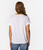 T-shirt damski z nadrukiem TREES 1160 WHITE
