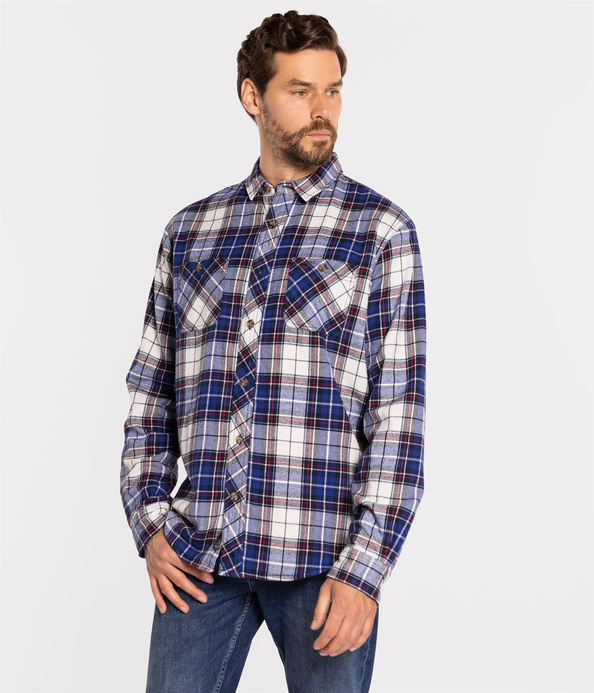 Koszula męska comfort JACOB 8315 BLUE