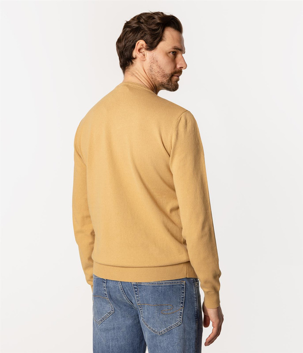 Sweter z bawełny organicznej ANDY ORGANIC CURRY