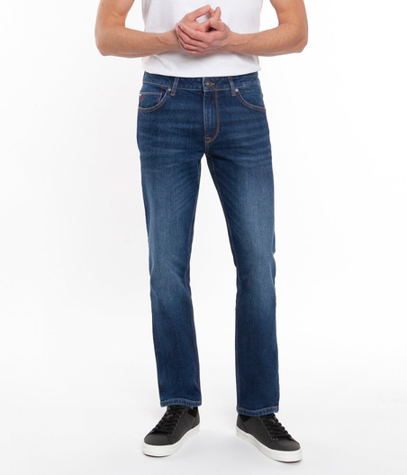 Jeansy męskie regular MARCUS 1008 STONE USED