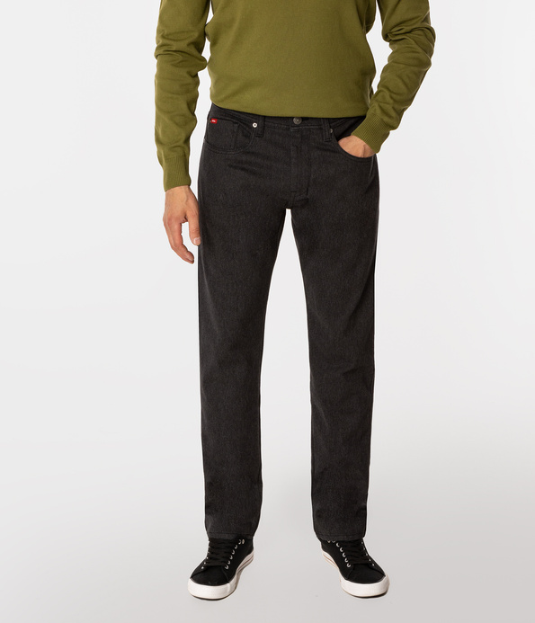 Niedenimowe spodnie męskie tapered LC7504 7007 GREY