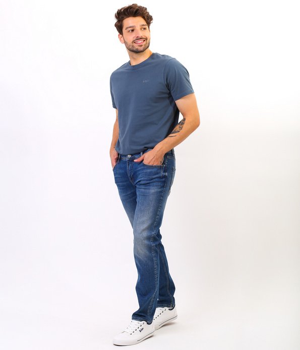 Jeansy męskie slim JAMES 2506 DESTROYED