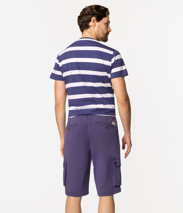 Bermudy męskie cargo SIMONE 9802 SKIPPER BLUE