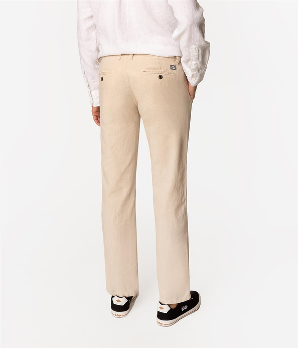 Lniane spodnie męskie GALATA 3600 ANCIENT SCROLL