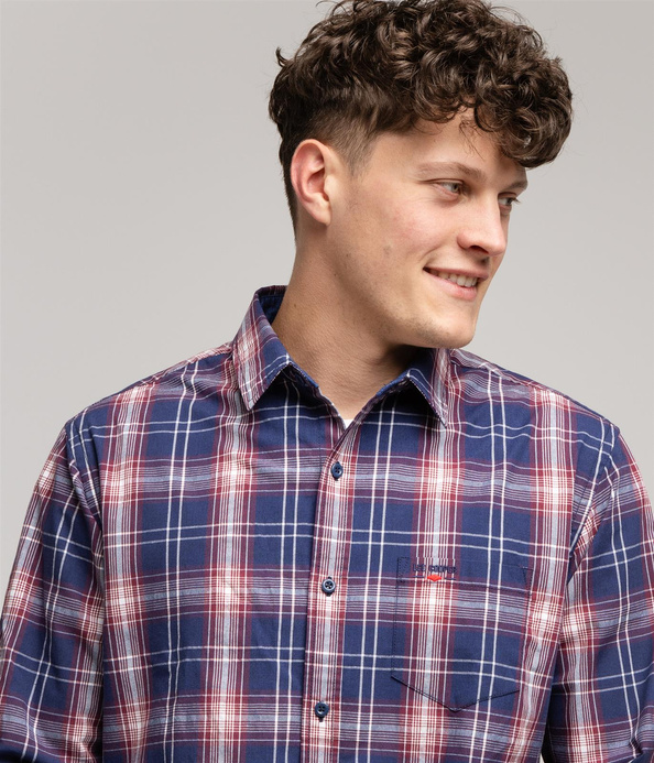 Koszula męska regular z długim rękawem WILL 2118 SHARK