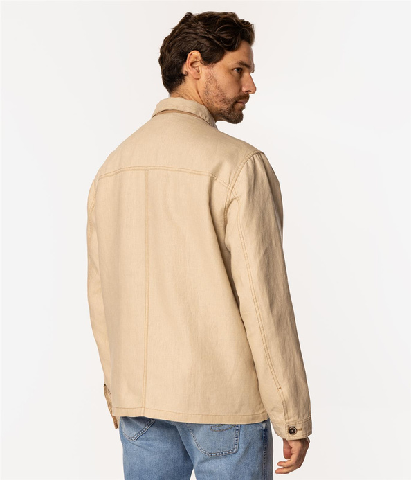 Lniana kurtka męska LINO 2277 ANCIENT SCROLL