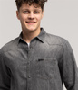Koszula jeansowa KADES 3213 GREY
