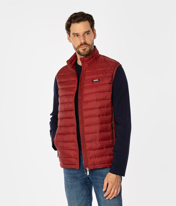 Pikowana kamizelka DIEGO 4400 RED OCHRE