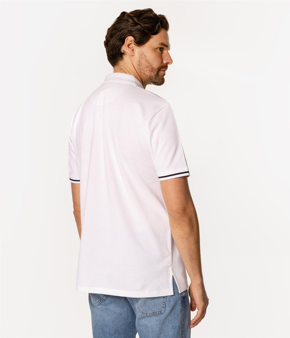 Koszula polo męska regular TOMM 5026 WHITE