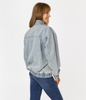 Kurtka jeansowa oversize AMELIA 1119 BRUSHED USED