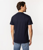 T-shirt męski z nadrukiem LONDON7 1160 NAVY BLAZER