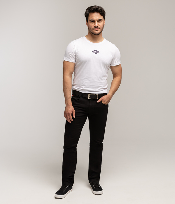 Jeansy męskie tapered LC7504 1900 BLACK
