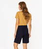 Bermudy damskie regular LINDA 3600 NAVY BLAZER