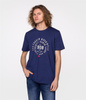 T-shirt z nadrukiem BRAND6 6010 MEDIEVAL BLUE