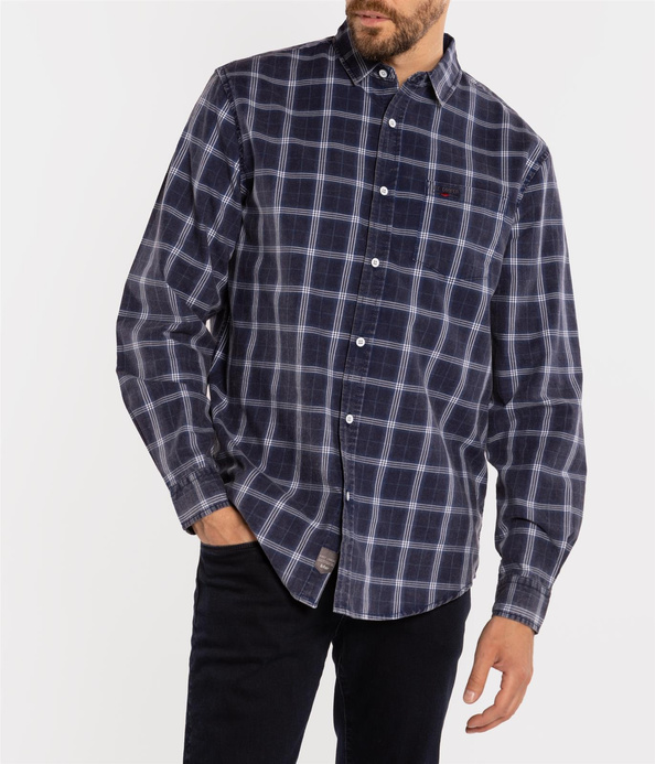 Koszula męska regular MATI 8329 DRESS BLUE