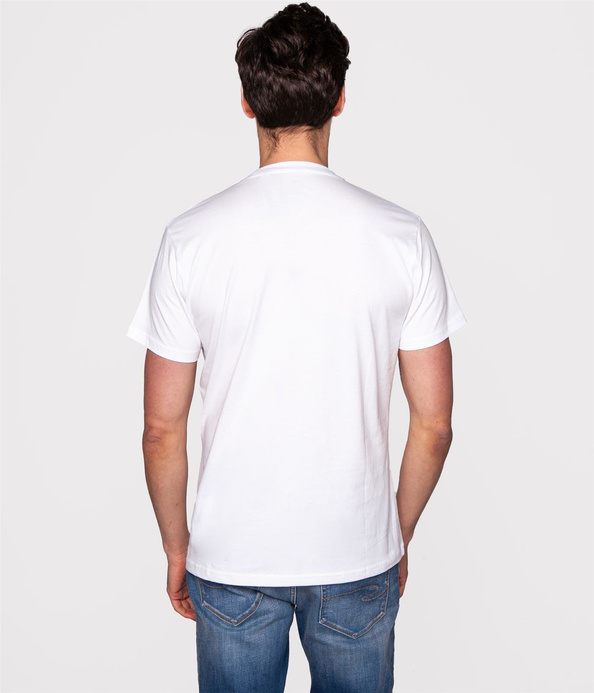 T-shirt z nadrukiem LONDON5 2020 WHITE