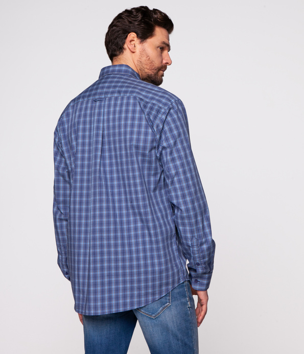 Koszula męska comfort NEW TENBY KL19 BLUE