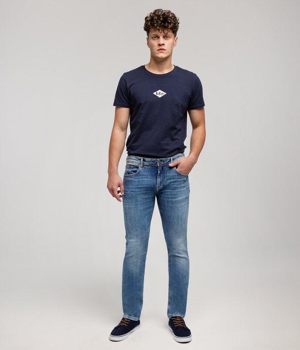 Jeansy męskie comfort slim DENZEL 3007 BRUSHED USED